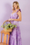 Vestido flores lila
