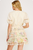 Vestido beige floral