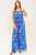 Conjunto azul estampado