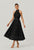 Vestido halter negro