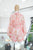 Conjunto coral flores