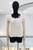 Blusa beige con flore 3D
