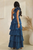 Vestido largo denim