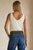 Blusa tirantes hueso