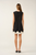 Vestido corto negro