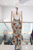 Vestido halter floral
