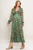 Vestido verde flores 50/30%