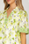 Vestido print floral verde
