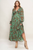 Vestido verde flores 50/30%