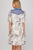 Vestido print floral lila