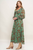 Vestido verde flores 50/30%