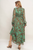 Vestido verde flores 50/30%