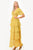Vestido mostaza bordado