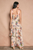 Vestido beige floral
