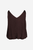 Blusa marrón de tirantes