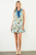 Vestido floral azul