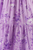 Vestido flores lila