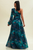 Vestido malla azul