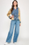 Chamarra beige denim 50/30%