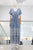 Vestido denim flores