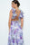 Vestido floral lila