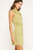 Vestido corto verde pistache