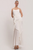 Vestido plisado blanco