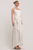 Vestido plisado blanco