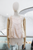 Blusa satín beige