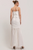 Vestido plisado blanco