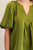 Blusa fluida verde manzana