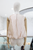Blusa satín beige