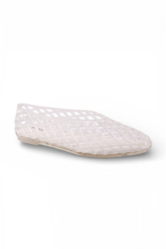 Flats jelly nude