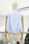 Blusa satín baby blue