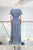 Vestido denim flores