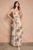 Vestido beige floral