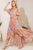 Vestido azul claro floral