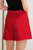 Falda short roja