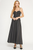 Vestido negro tejido