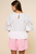 Blusa peplum blanca