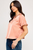 Blusa satín melón