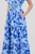 Vestido flores azul