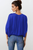 Blusa globo azul royal