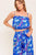 Conjunto azul estampado