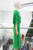 Vestido midi camisero verde