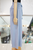 Pantalón denim claro wide leg