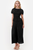 Conjunto plisado negro