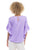 Blusa lila mangas