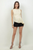 Blusa asimétrica beige
