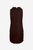 Vestido corto chocolate